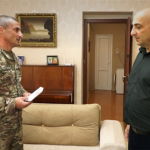 წვევამდელთა ეროვნულ სამხედრო სამსახურში საკუთარი სურვილით დარეგისტრირებულთა ოჯახებს მადლობის წერილები გადაეცათ