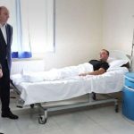 შინაგან საქმეთა მინისტრმა გორში მომხდარი თავდასხმის შედეგად დაჭრილი და დაშავებული პოლიციელები მოინახულა