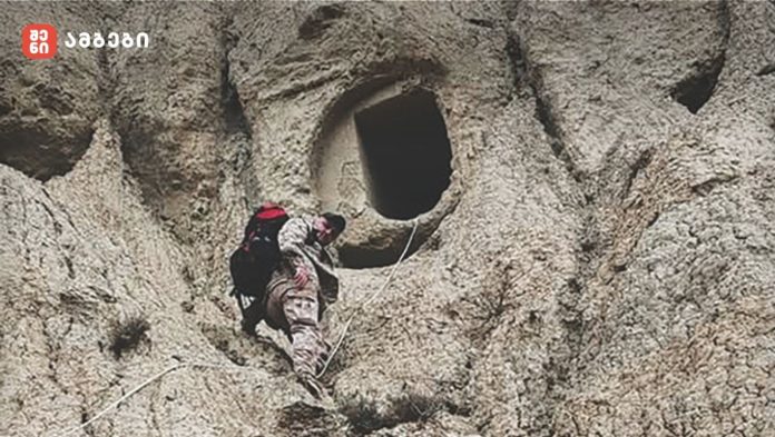 დავითგარეჯაში აქამდე უჩინარი, კლდეში გამოკვეთილი სამონასტრო კომპლექსი აღმოაჩინეს.