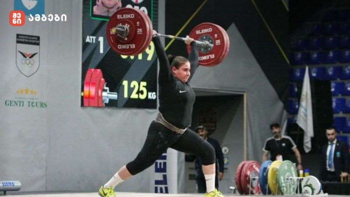ძალოსანი ნათია გადელია ევროპის ჩემპიონია
