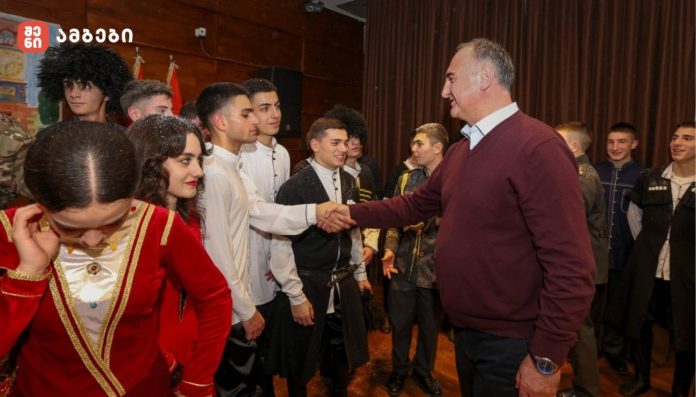 კადეტთა სამხედრო ლიცეუმში საახალწლო ღონისძიება გაიმართა