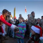 პირველ ქვეით ბრიგადაში სამხედროების შვილებისთვის საახალწლო ღონისძიება გაიმართა
