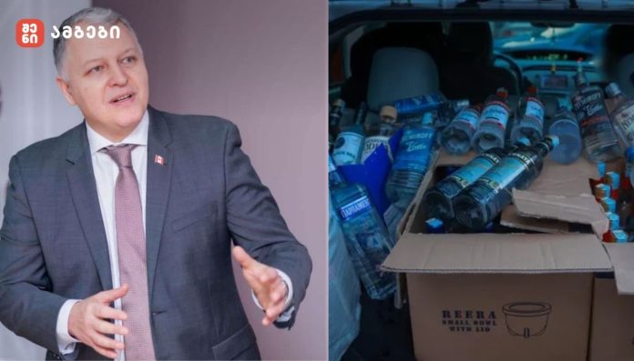 „ვიტამინები/ მინერალები და შამპუნი/კრემები ლილო/რუსთავში მზადდება!!!“ - გიორგი ფხაკაძე რუსთავში დაცვის კომპანიის ოფისში ფალსიფიცირებული არყების დამზადების ფაქტს ეხმიანება