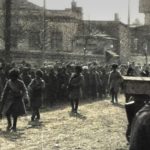 1921 წლის 19 თებერვალი რუსთაველზე წითელარმიელი ტყვეები ჩამოატარეს