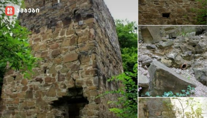 იატაკში ქვევრები ჩაუდგავთ. საწნახელს შუაგულში თიხის მილი აქვს, რომლითაც დაწურული ყურძნის ტკბილი საწნახელის ღარის მეშვეობით პირდაპირ ქვევრში ჩაედინებოდა