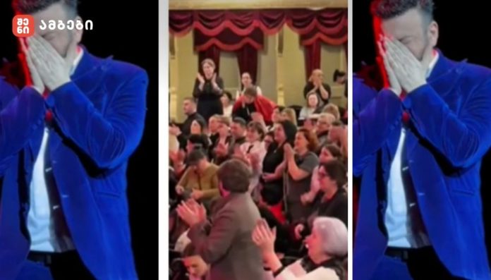 VIDEO: ატირებული ანრი ჯოხაძე დედისთვის მიძღვნილ კონცერტზე - „თვალცრემლიანი იყო დარბაზი და ყველა ადამიანი სცენაზე“
