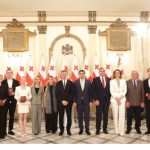 პრეზიდენტმა ფიგურულ მოციგურავეთა ეროვნული ნაკრების წევრები და საქართველოს ფიგურული ციგურაობის ფედერაციის წარმომადგენლები ღირსების ორდენით დააჯილდოვა