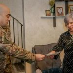 საქართველოს თავდაცვის ძალების სამხედრო მოსამსახურეებმა დაღუპული სამხედროების დედებს 3 მარტი მიულოცეს