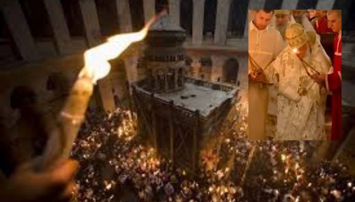 საქართველოში წმინდა ცეცხლის ჩამოტანის ტრადიცია, რომელიც პატრიარქმა დაამკვიდრა.