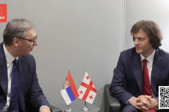 ვუჩიჩი და კობახიძე ნიუ-იორკში შეხვდნენ — სერბეთი საქართველოში საელჩოს გახსნას და პირდაპირ ავიარეისს გეგმავს — photo: primetime.ge