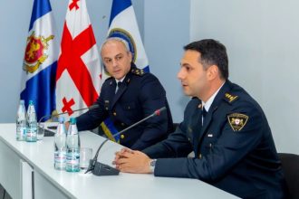 პოლიციის აკადემიის მომავალი კადრები საპატრულო პოლიციის ხელმძღვანელს შეხვდნენ — photo: primetime.ge