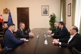 პარლამენტის თავმჯდომარე საერთაშორისო პარალიმპიური კომიტეტის ხელმძღვანელს შეხვდა — პარაძიუდოს მსოფლიო ჩემპიონობა განსაკუთრებით აღინიშნა — photo: primetime.ge