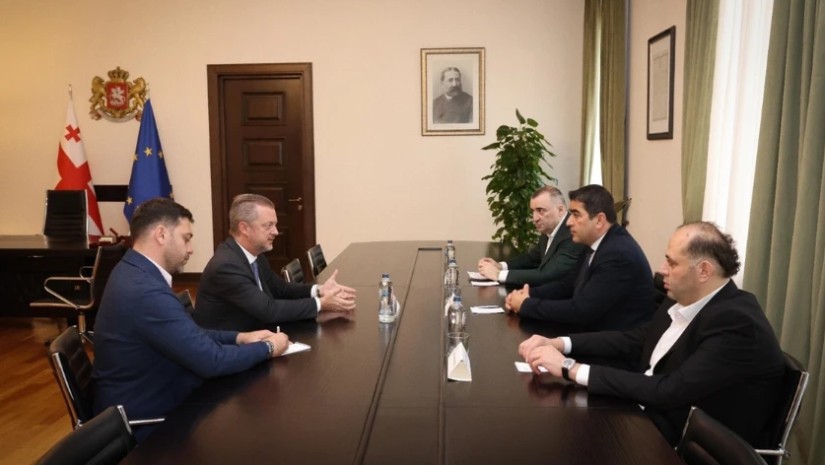 პარლამენტის თავმჯდომარე საერთაშორისო პარალიმპიური კომიტეტის ხელმძღვანელს შეხვდა — პარაძიუდოს მსოფლიო ჩემპიონობა განსაკუთრებით აღინიშნა — photo: primetime.ge