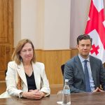 საქართველო-აშშ ეკონომიკური თანამშრომლობა: ხვთისიაშვილი Pacific Council-ის წარმომადგენლებს შეხვდა — photo: www.interpressnews.ge