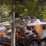 თბილისში მასიური ავარია: ვარკეთილში 8 ავტომობილი დაეჯახა ერთმანეთს — photo: primetime.ge