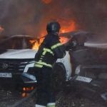 რუსეთის სარაკეტო და სადრონო იერიშები კიევსა და ოდესაზე — დაზიანებულია საცხოვრებელი კვარტლები და სკოლები — photo: primetime.ge