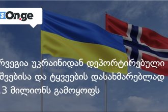 ნორვეგიის 2.3-მილიონიანი დახმარება: რუსეთის მიერ დეპორტირებული უკრაინელი ბავშვები და ომის მძევლები — photo: on.ge