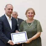 მასწავლებლის დღეს ფოთსა და ხობში გამოჩენილი პედაგოგები დააჯილდოვეს — photo: primetime.ge