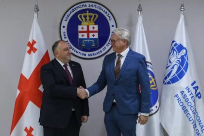 საქართველოს გენერალური პროკურორი IAP-ის ხელმძღვანელს შეხვდა — რეგიონული კონფერენციის ჩატარება განიხილება — photo: primetime.ge