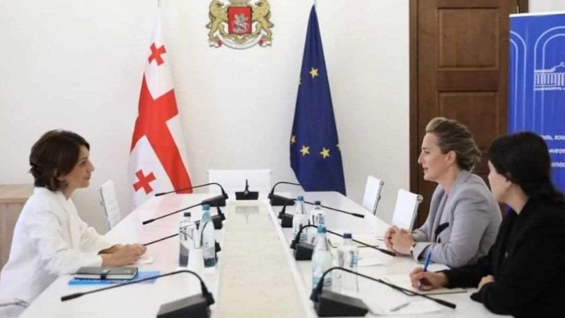 UNICEF-სა და საქართველოს პარლამენტს შორის ბავშვთა უფლებების დაცვაზე მუშაობა გაძლიერდება — photo: primetime.ge