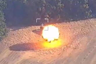 უკრაინელებმა HIMARS-ის სარაკეტო დარტყმით რუსული Ирбис-ის ტიპის კონტრბატარეული რადილოკაციური სადგური გაანადგურეს (ვიდეო)