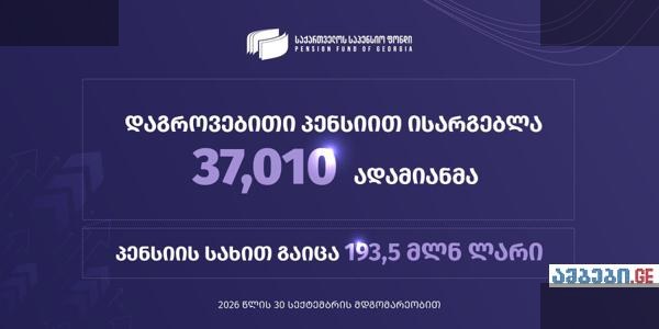 საპენსიო ფონდის აქტივები 10 მილიარდ ლარი გადააჭარბა