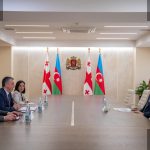 თავდაცვის მინისტრი აზერბაიჯანის დიპლომატებს შეხვდა