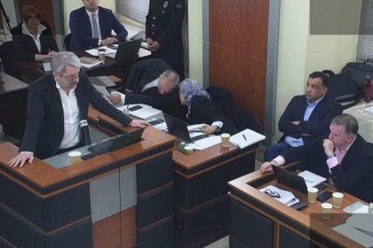გვარამია საკონსტიტუციო სასამართლოში პოლიტიკური განცხადების გაკეთებას ცდილობდა