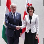 ბოჭორიშვილი ცენტრალური აზიის მინისტრებს შეხვდა