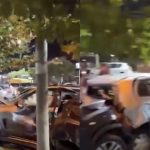 ვარკეთილში მრავალმანქანიანი ავარია მოხდა