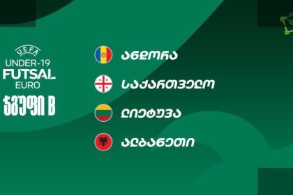 U-19 ფუტსალი | საქართველო ლიეტუვაში იწყებს კვალიფიკაციას