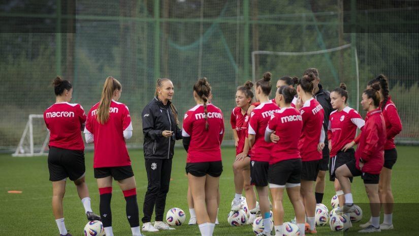 ქალთა ნაკრები მოლდოვაში ამხანაგურ მატჩებს ითამაშებს