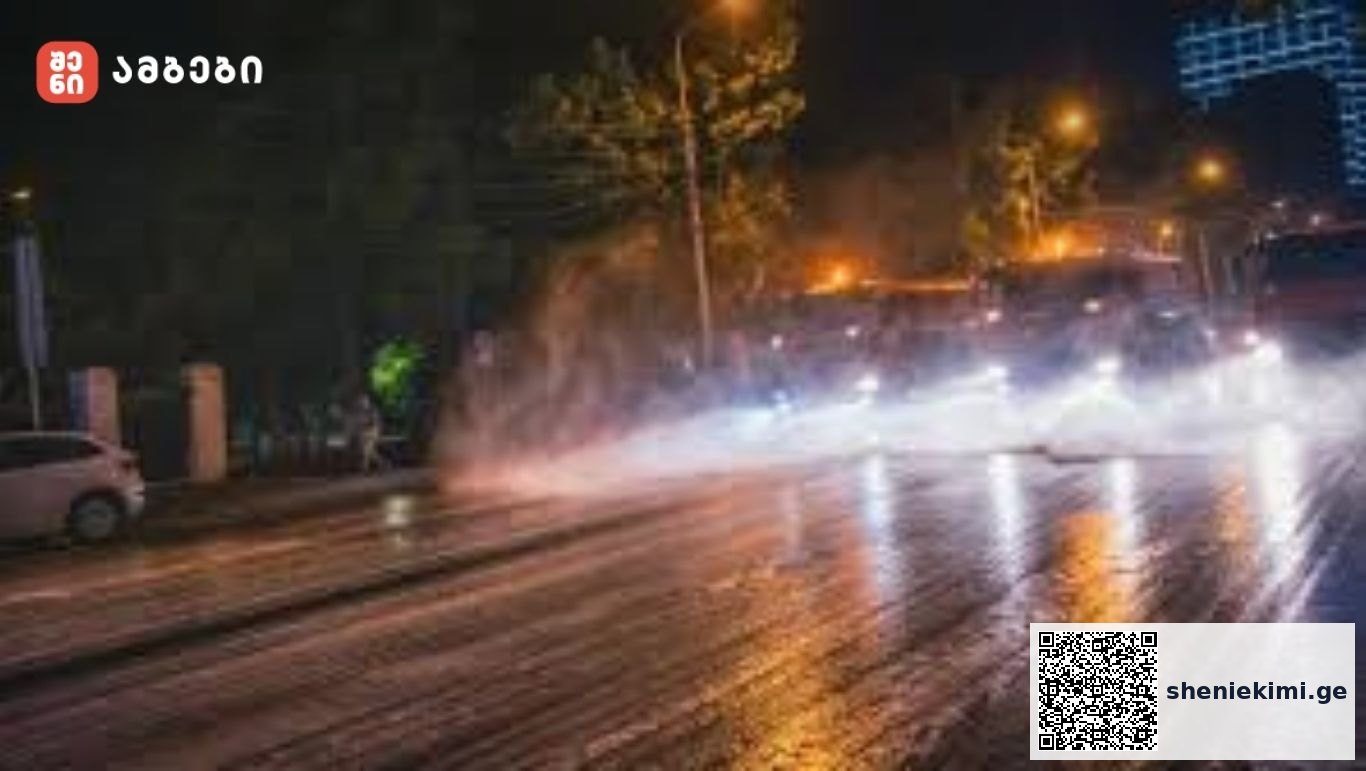 „ქუჩების მორეცხვის სამუშაოები ყოველდღიურად გრძელდება“-თბილისის მერია
