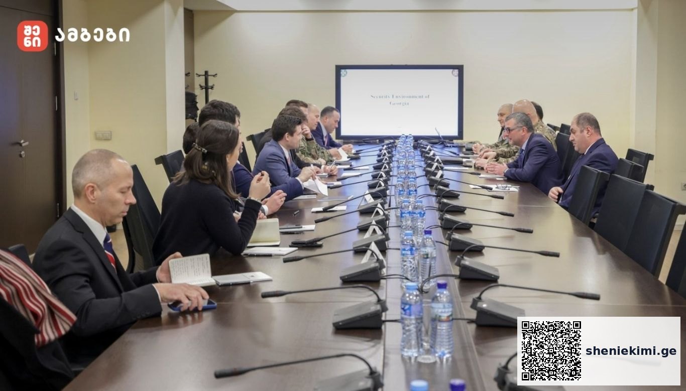საქართველოს თავდაცვის მინისტრის პირველი მოადგილე აშშ-ის კონგრესის წარმომადგენელთა პალატის საგარეო საქმეთა კომიტეტის წარმომადგენლებს შეხვდა