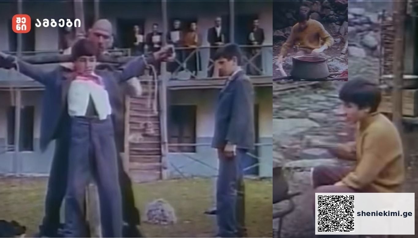 „მისი შვილი დიდი ხნის მანძილზე არ ლაპარაკობდა და ამ ფილმის გადაღებებისას ამოიღო ხმა” - “ლუკას სახარების” გადაღებები
