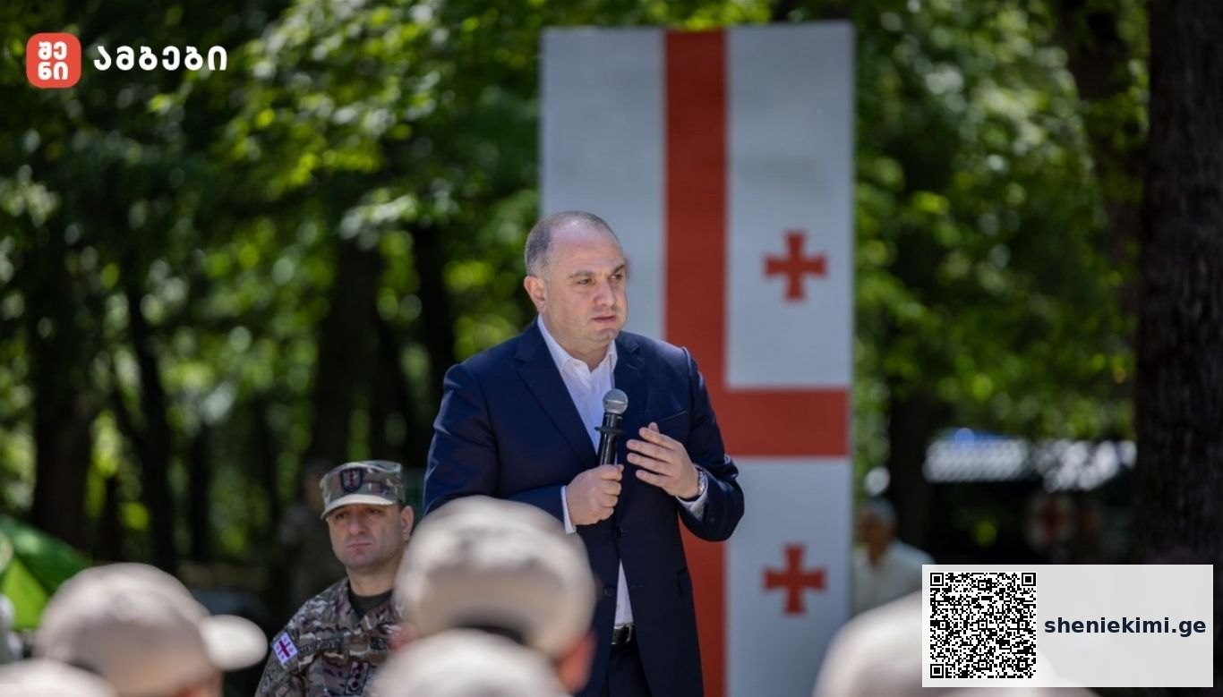 ჯარის ბანაკი“ ერთ-ერთი წარმატებული პროექტია, რომელიც ახალგაზრდებთან მიმართებით გვაქვს – ირაკლი ჩიქოვანი