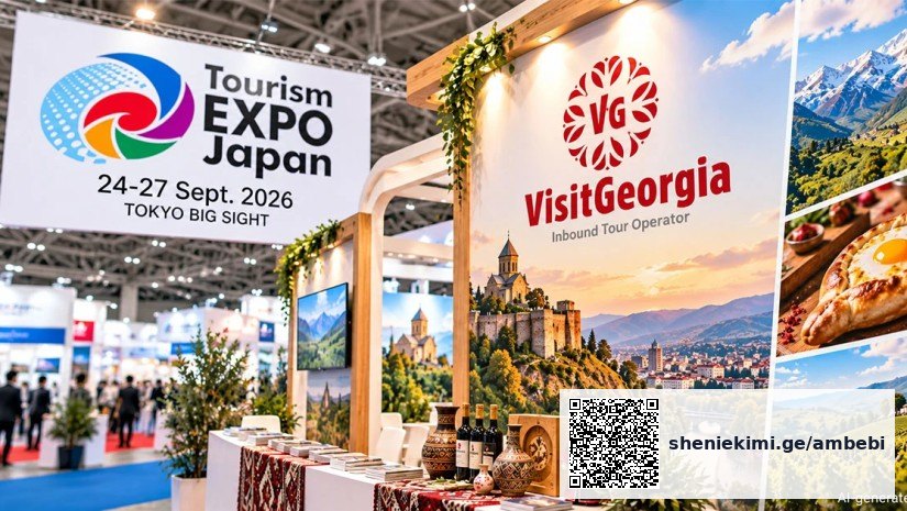 იაპონიაში გამართულ Tourism EXPO Japan-ზე საქართველომ ათამდე კომპანიით წარსდგა — photo: bm.ge