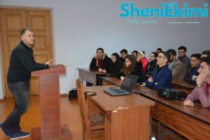 გიორგი ფხაკაძემ ქართველი და უცხოელი სტუდენტებისათვის წაიკითხა ღია ლექცია საზოგადოებრივ ჯანდაცვაში