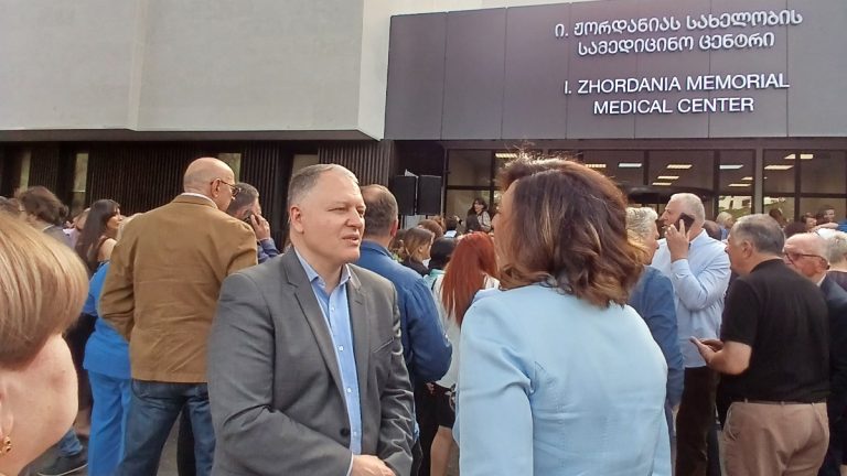 პროფესორი გიორგი ფხაკაძე დაესწრო თბილისში ახალი კლინიკის – ჟორდანიას სამედიცინო ცენტრის გახსნას