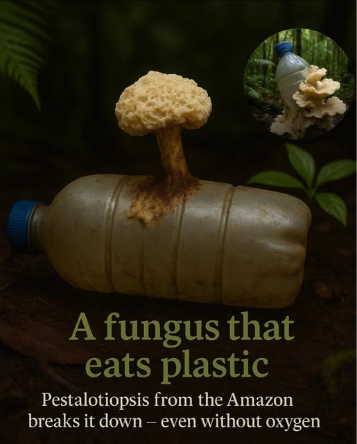 ამაზონის ტროპიკული ტყის გულში მეცნიერებმა აღმოაჩინეს რაღაც არაჩვეულებრივი – სოკო, რომელიც პლასტმასს ჭამს | sheniekimi.ge | შენი ექიმი