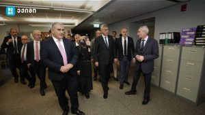 მიხეილ სარჯველაძე თურქეთის ჯანდაცვის მინისტრ ქემალ მემიშოღლუსთან ერთად, ლუგარის ცენტრში იმყოფებოდა