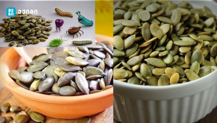 გოგრის თესლში არსებული ტეტრაციკლური ტრიტერპენები და მათი შესაძლო გავლენა პარაზიტებზე - გოგრის თესლის ღეჭვისას გამოიყოფა ნაერთი, რომელსაც ტეტრაციკლური ტრიტერპენები ეწოდება, რომელიც პარალიზებას ახდენს და კლავს ორგანიზმში არსებულ პარაზიტებს