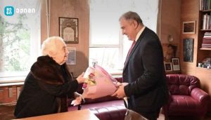 ჯანდაცვის მინისტრმა აკადემიკოს ეთერ ქემერტელიძეს 8 მარტი და მოახლოებული 100 წლის იუბილე მიულოცა