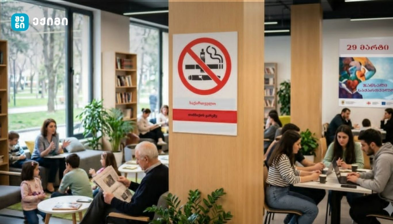 tambaqosgan tavisufali erovnuli dge კანონის ამოქმედებიდან პირველივე წლებში მიოკარდიუმის ინფარქტის შემთხვევები 15-18%-ით, ხოლო ინსულტის მაჩვენებელი 12%-ით შემცირდა - თამბაქოსგან თავისუფალი ეროვნული დღე