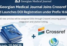 Georgian Medical Journal (GMJ) შეუერთდა Crossref-ს და დაიწყო DOI რეგისტრაცია 10.66636 პრეფიქსით Georgian Medical Journal (GMJ) შეუერთდა Crossref-ს და დაიწყო DOI რეგისტრაცია 10.66636 პრეფიქსით