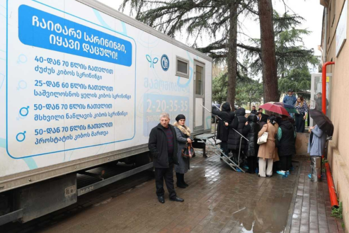 მარნეულისა და მიმდებარე სოფლების მაცხოვრებლებს, სრულიად უფასოდ გაუკეთდათ ძუძუსა და საშვილოსნოს ყელის კიბოს გამოკვლევები. ასევე, არაგადამდები დაავადებების, B და C ჰეპატიტების და აივ ინფექციის სკრინინგი