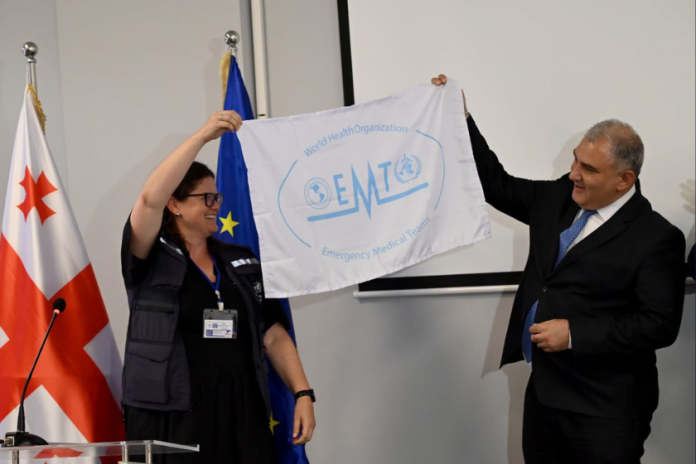 სამედიცინო დახმარების გუნდს საერთაშორისო კლასიფიკაცია მიენიჭა