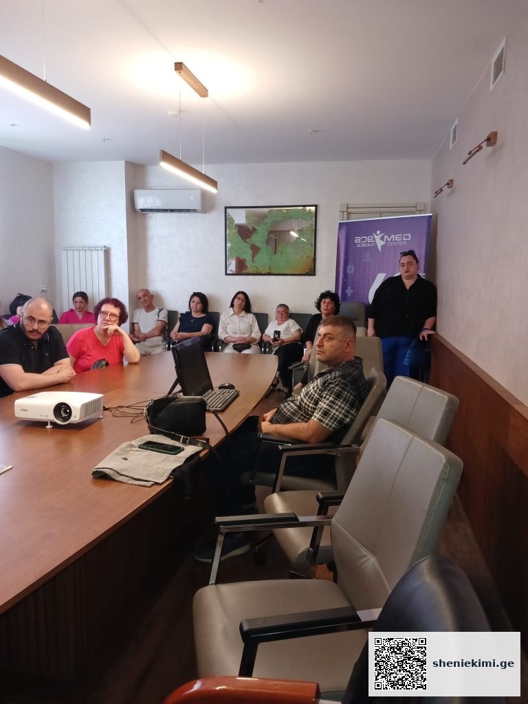 27 ივნისს ბათუმის სამედიცინო გაერთიანება „მედცენტრის“ პაციენტთა საბჭოების პირველი შეხვედრა გაიმართა – კანადური სტანდარტი ქართულ კლინიკებში | sheniekimi.ge | შენი ექიმი 27 ივნისს ბათუმის სამედიცინო გაერთიანება „მედცენტრის“ პაციენტთა საბჭოების პირველი შეხვედრა გაიმართა – კანადური სტანდარტი ქართულ კლინიკებში | sheniekimi.ge | შენი ექიმი