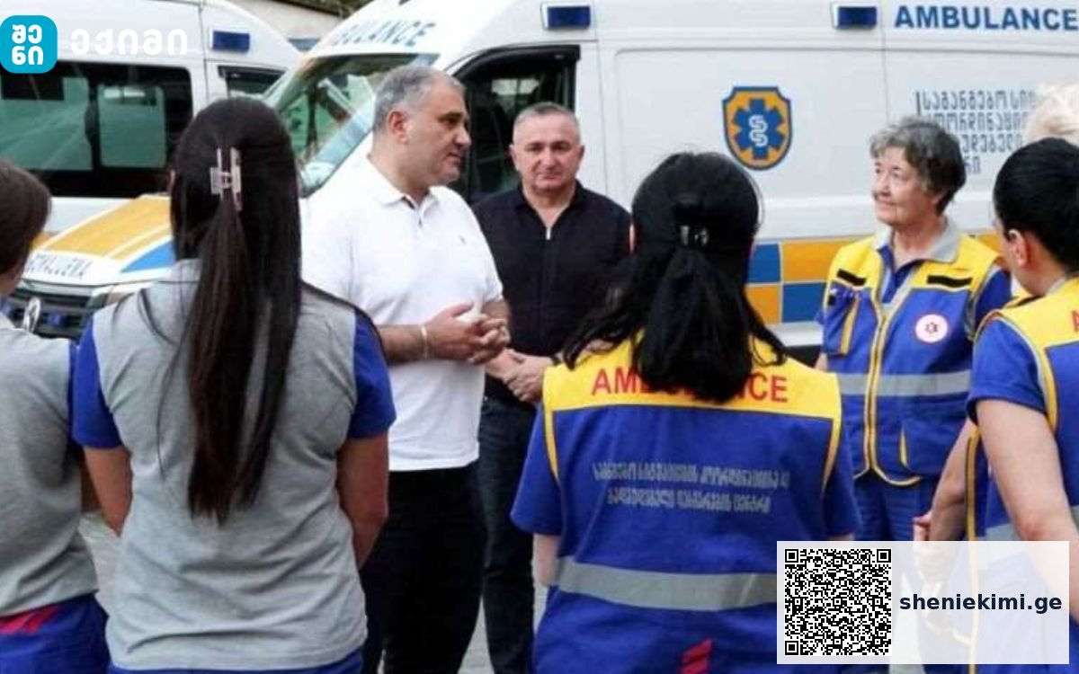 მიხეილ სარჯველაძე სამედიცინო პერსონალს შეხვდა და მათი საჭიროებები ადგილზე მოისმინა | sheniekimi.ge | შენი ექიმი
