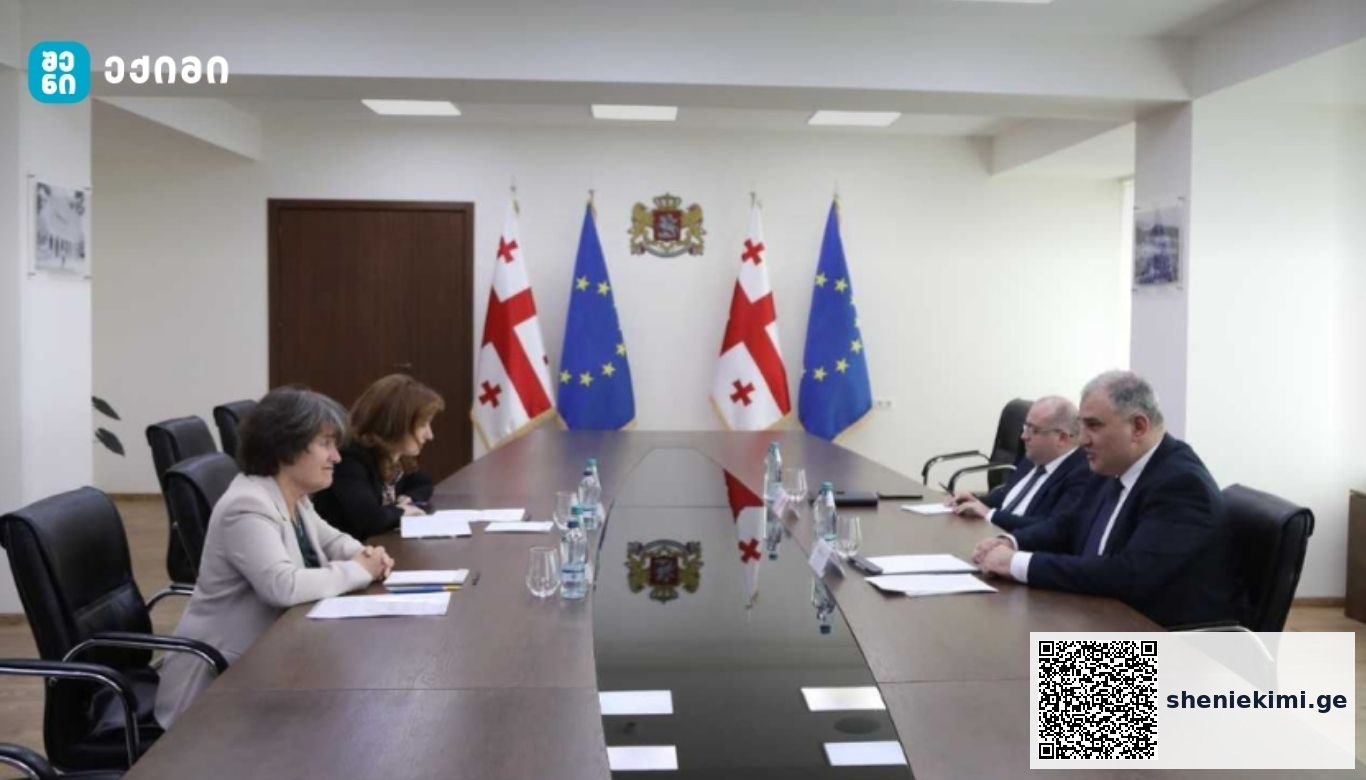 მინისტრმა, მისიის ხელმძღვანელს, ის მიმდინარე პროექტები გააცნო, რომელთა ფარგლებშიც, ჯამში, 13 000-მდე დევნილი ოჯახი განსახლდება. | sheniekimi.ge | შენი ექიმი